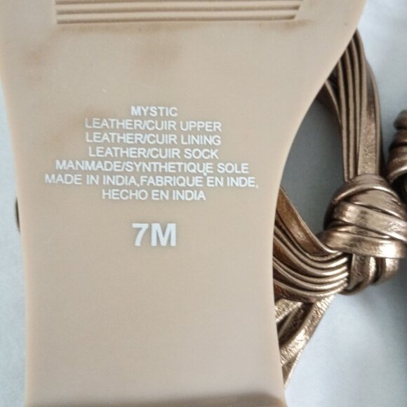 Anthropologie Matisse Mystic Sandals Size 7 NEW Flat Slide Sandals - Picture 4 of 10